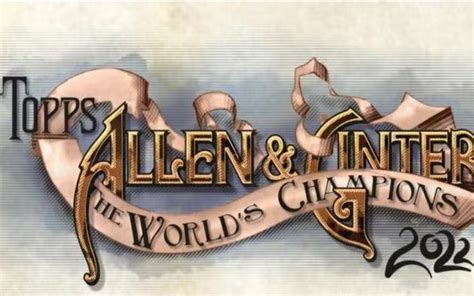 allen and ginter release date